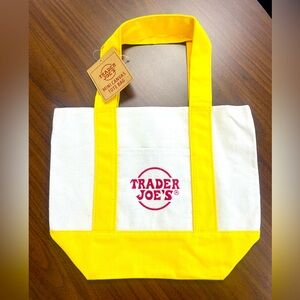 Trader Joe’s Mini Canvas Tote Bag (YELLOW)